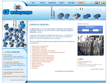 Tablet Screenshot of cswaterpumps.com